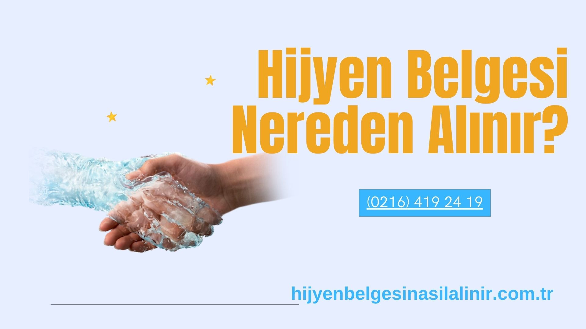Hijyen Belgesi Nereden Alınır?